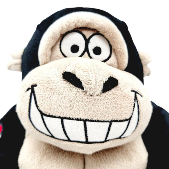 Dan Dee Smiling Gorilla w/ Wild Thing Tattoo 2011 Plush Stuffed Animal 15" - Picture 2 of 8